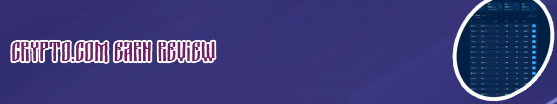 Crypto com earning